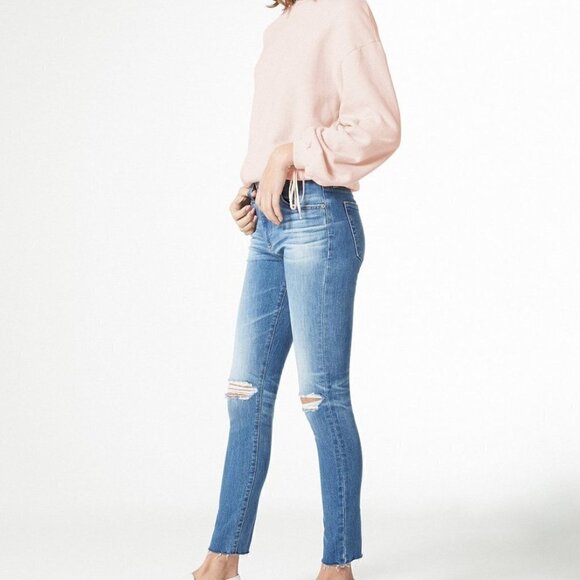 AG Adriano Goldschmied Womens Karis Sweatshirt Small - Picture 4 of 15